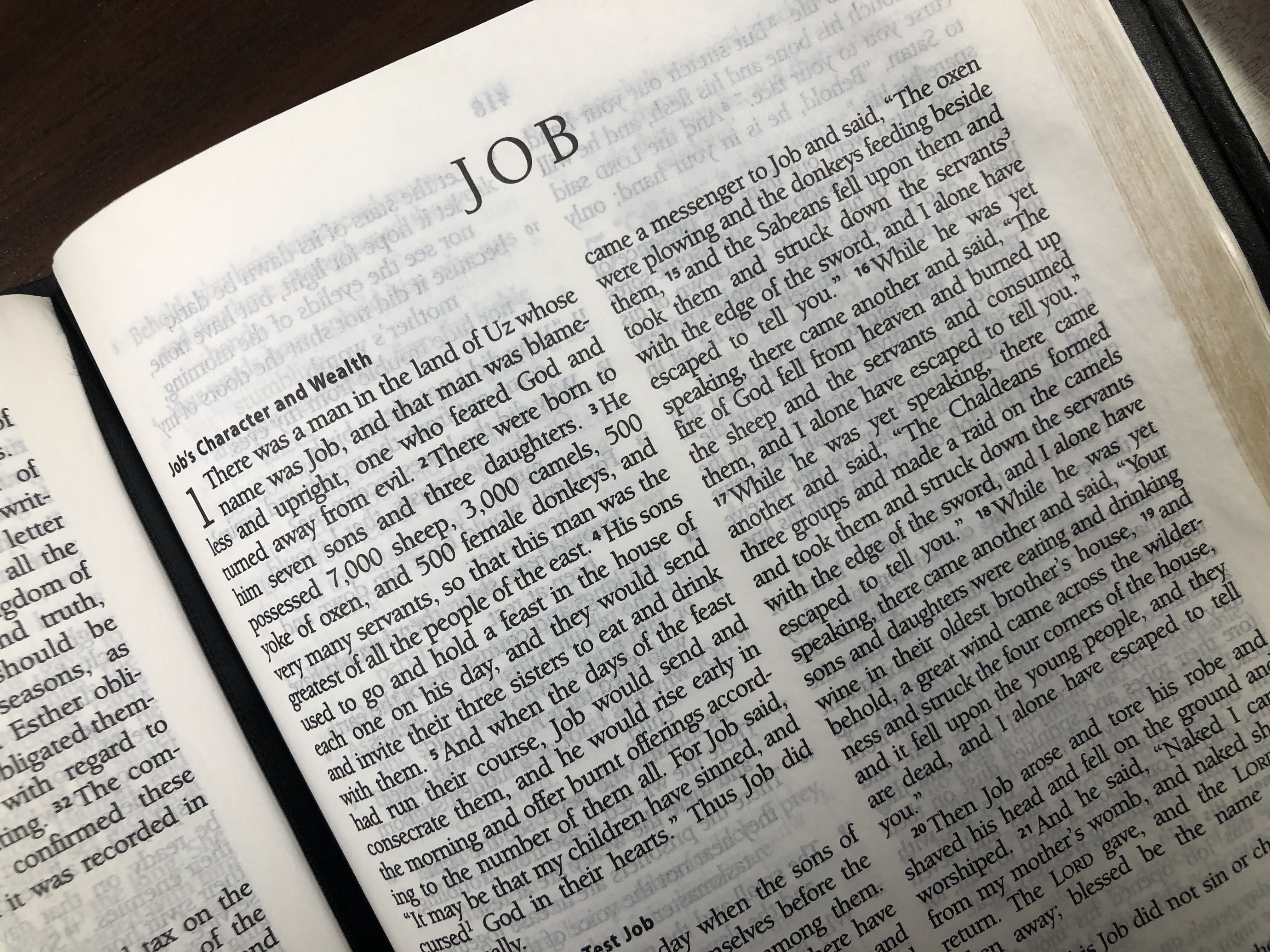 A Word about Suffering