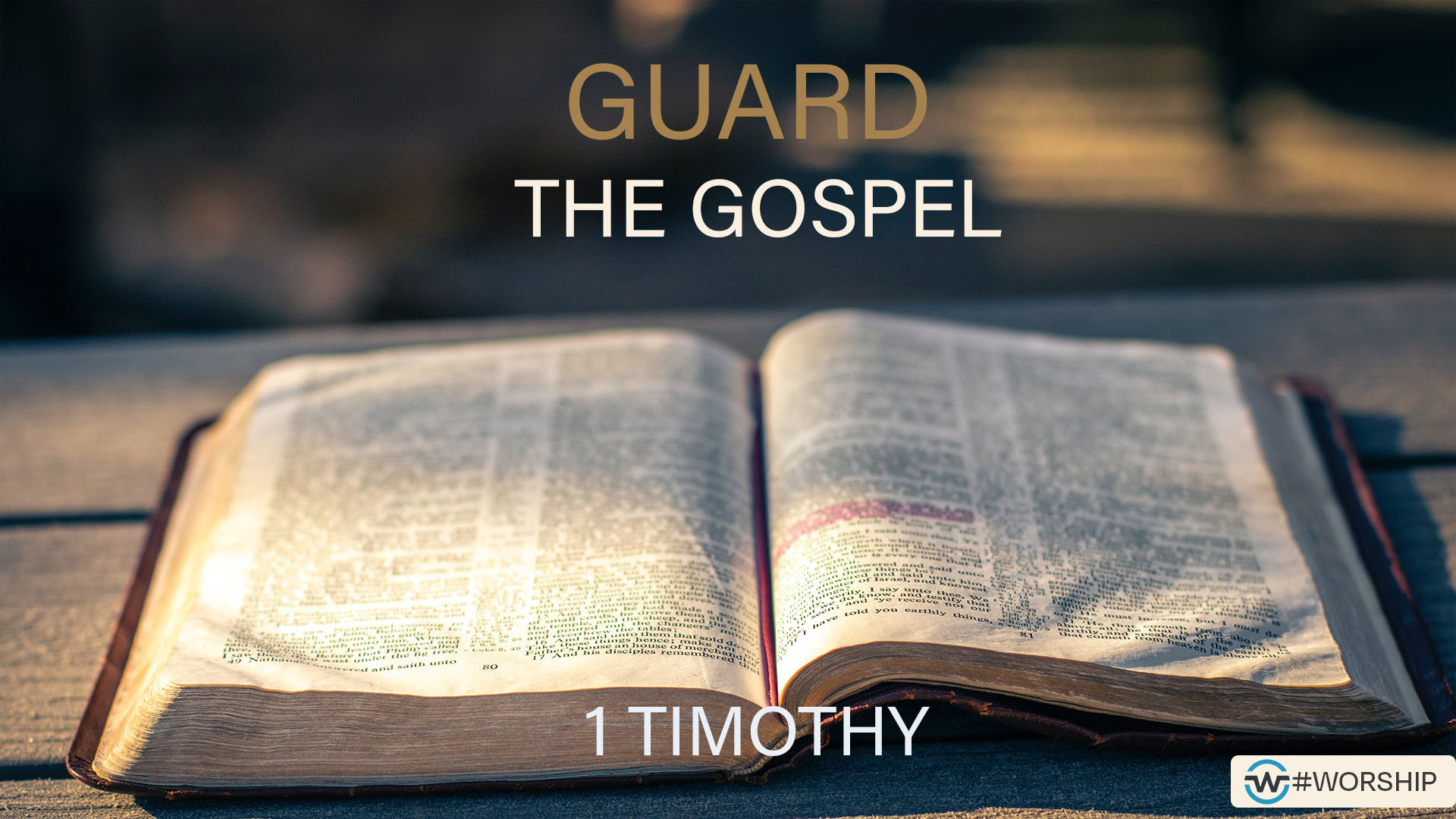 Guard the Gospel: A Study in 1 Timothy